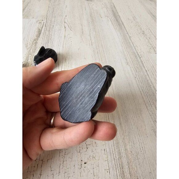 Vintage artisan rabbit bunny decor marble set Easter cute unique vintage - Picture 11 of 11